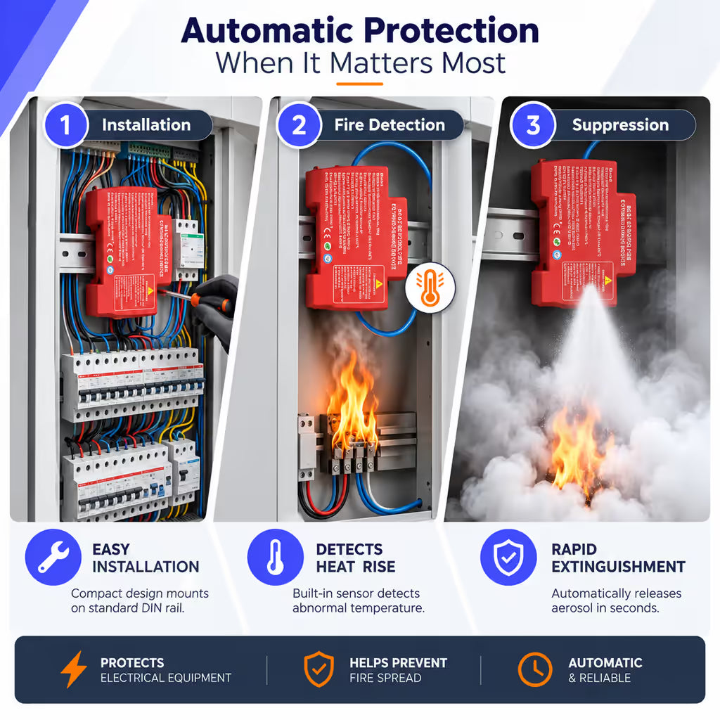 FireGuard™ Automatic Fire Extinguisher