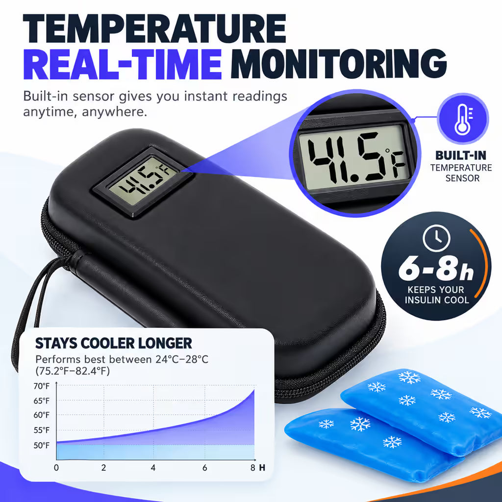 EasyChill Medicine Cooling Case for Travel & Daily Use